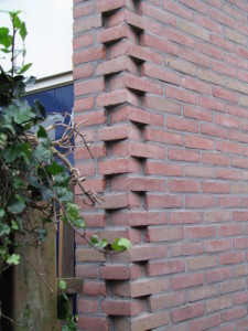 detail berging aan brandgang